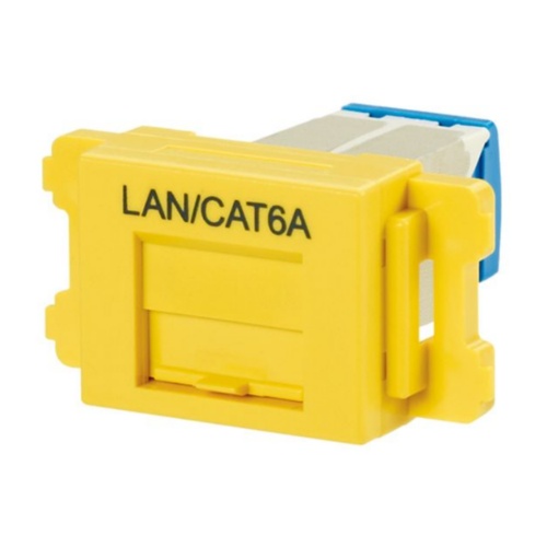 Cat6A JISプレート用ジャックキット JAOSSP6ATGYL