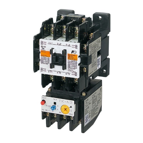 標準形電磁開閉器 ケースカバー無 SW-N1-200V-5.5KW-AC200V